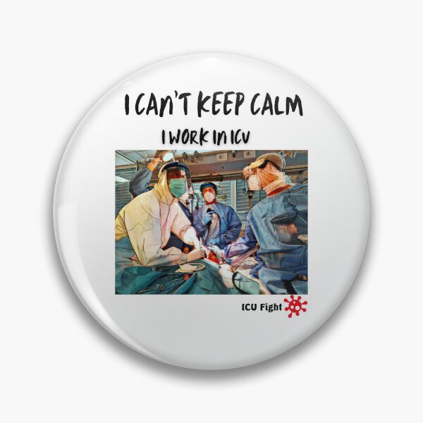Item preview, I CAN'T KEEP CALM I'M DOING A TRACHEOSTOMY designed and sold by ICU-FIGHT.