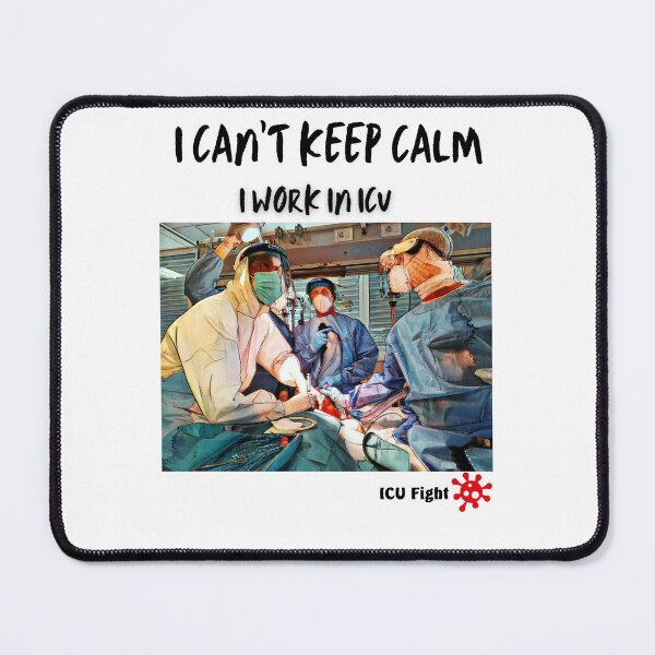 Item preview, I CAN'T KEEP CALM I'M DOING A TRACHEOSTOMY designed and sold by ICU-FIGHT.