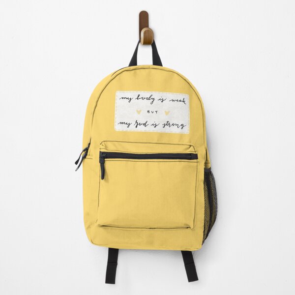 Item preview, My God is Strong (yellow) designed and sold by misslovelymess.