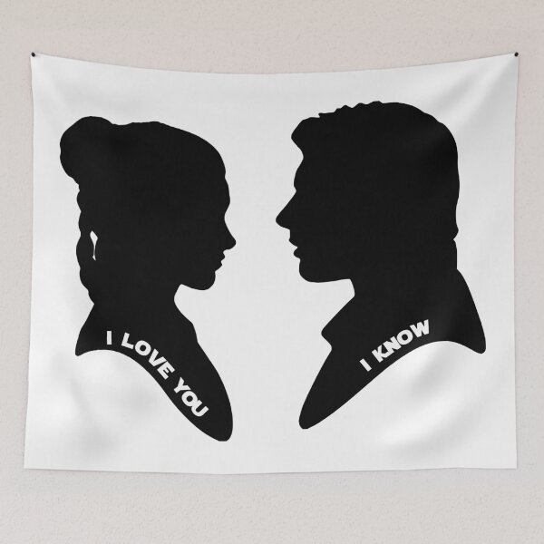Item preview, Han and Leia designed and sold by JJFGraphics.