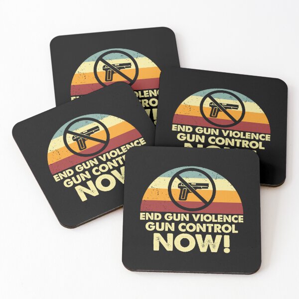 Item preview, Retro End Gun Violence Gun Control Now designed and sold by Whimsical  Thinker.