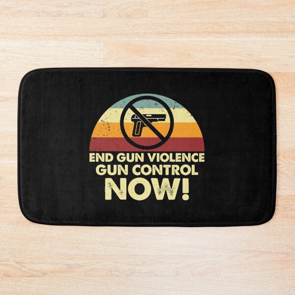Item preview, Retro End Gun Violence Gun Control Now designed and sold by Whimsical  Thinker.
