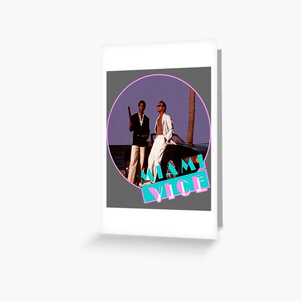 Miami Vice - Retro chic | Greeting Card