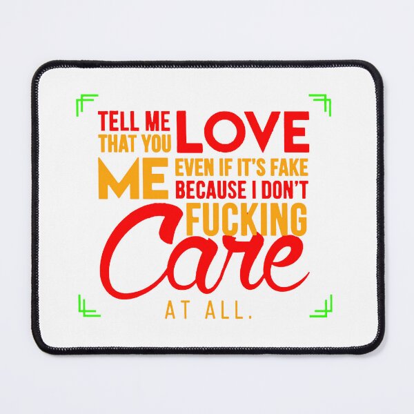 Item preview, Tell me you love me designed and sold by thebaig.