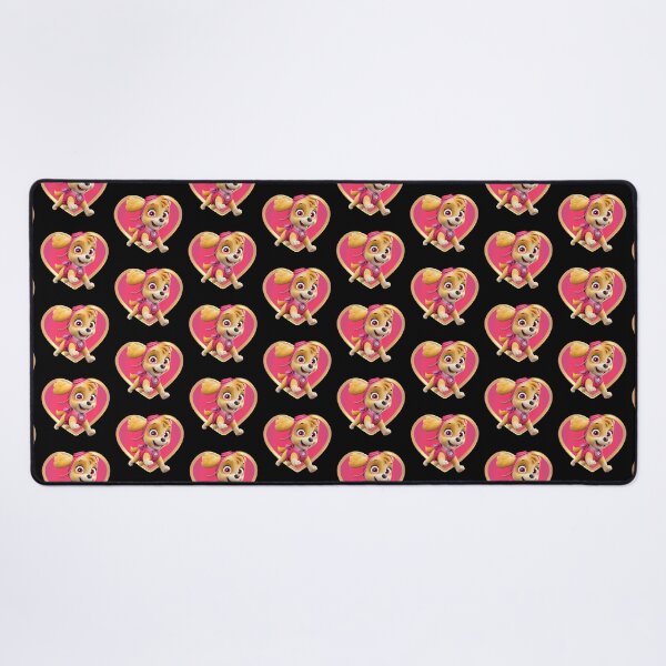 Item preview, Pink Pilot Pup Love (on Black) designed and sold by epinkb.