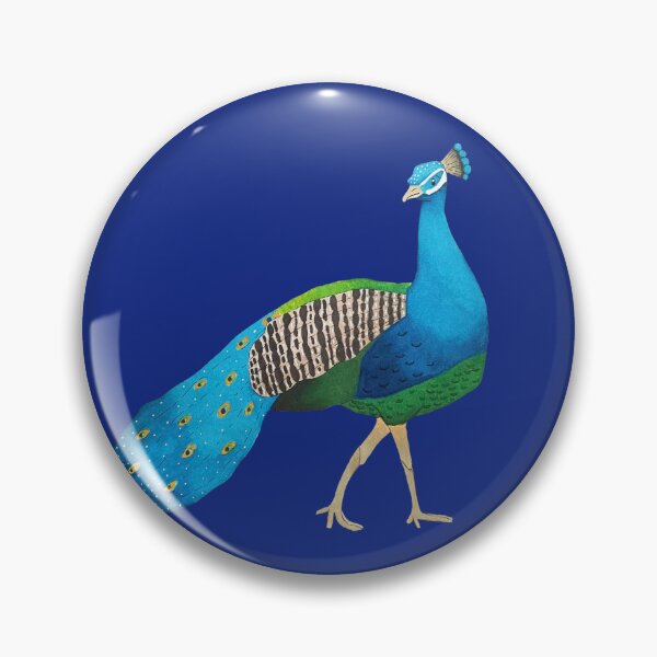 Artikelvorschau, Peacock Illustration entworfen und verkauft von NikaIllustrates.