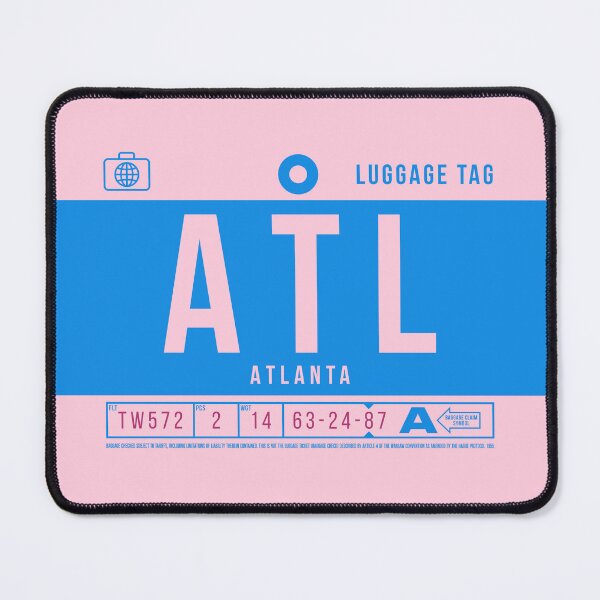 Item preview, Luggage Tag B - ATL Atlanta USA designed and sold by VoodooCircus.