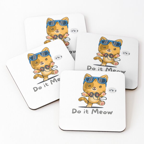 Item preview, Do It Meow Funny Cat Lover designed and sold by Nero9o.