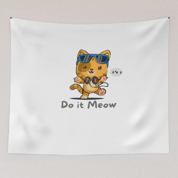 Artikelvorschau, Do It Meow Funny Cat Lover entworfen und verkauft von Nero9o.