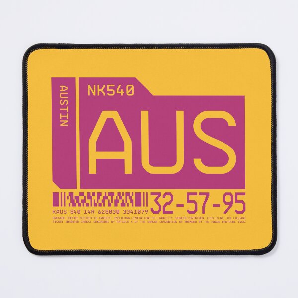 Item preview, Luggage Tag C - AUS Austin USA designed and sold by VoodooCircus.