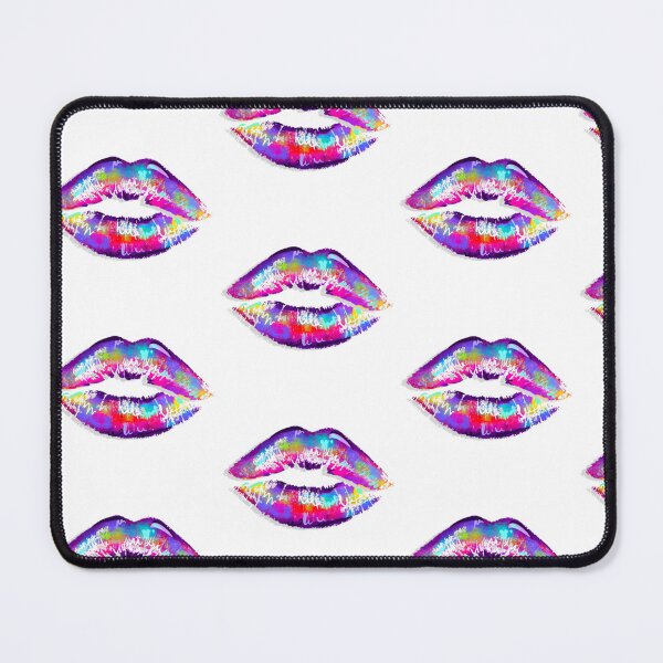 Item preview, colourful abstract modern lipstick stain PRIDE collection, Pride month designed and sold by gargeesuresh.