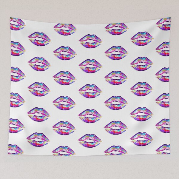 Item preview, colourful abstract modern lipstick stain PRIDE collection, Pride month  designed and sold by gargeesuresh.