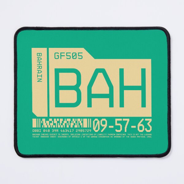 Item preview, Luggage Tag C - BAH Bahrain designed and sold by VoodooCircus.