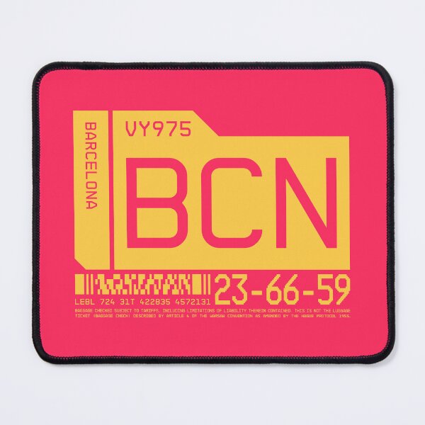 Item preview, Luggage Tag C - BCN Barcelona Spain designed and sold by VoodooCircus.