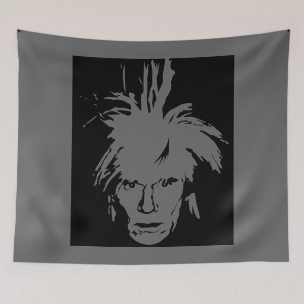 Item preview, Andy, warhol, famous, person, face, celebrity, artist, painter, sixties, 60s, retro, art, desi designed and sold by Ronaldbak.
