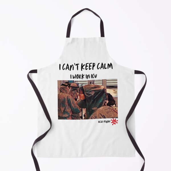 Item preview, I CAN'T KEEP CALM, I'M FIGHTING AGAINST COVID designed and sold by ICU-FIGHT.