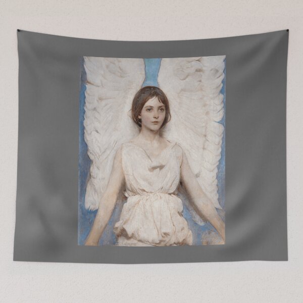 Item preview, Angel 1887 painting in high resolution by Abbott Handerson Thayer. Classic designed and sold by Ronaldbak.