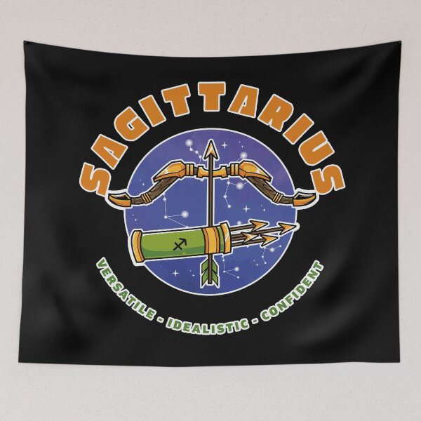 Item preview, Sagittarius - The Archer - The Ninth Zodiac Sign - Astrological Sign designed and sold by P2CPOD.