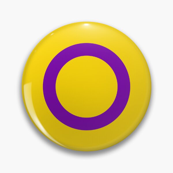 Artikelvorschau, Intersex Pride Flag Circle entworfen und verkauft von kiippers.