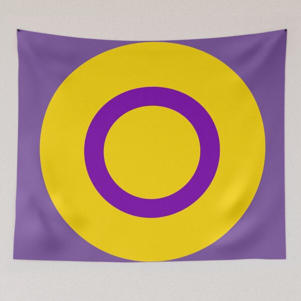 Artikelvorschau, Intersex Pride Flag Circle entworfen und verkauft von kiippers.