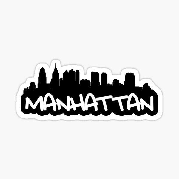 Manhattan NYC Sticker