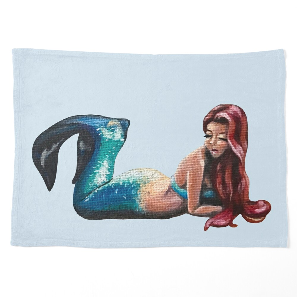 Dream Big Little Mermaid, Mermaid Cushion, Mermaid Pillow, Girls