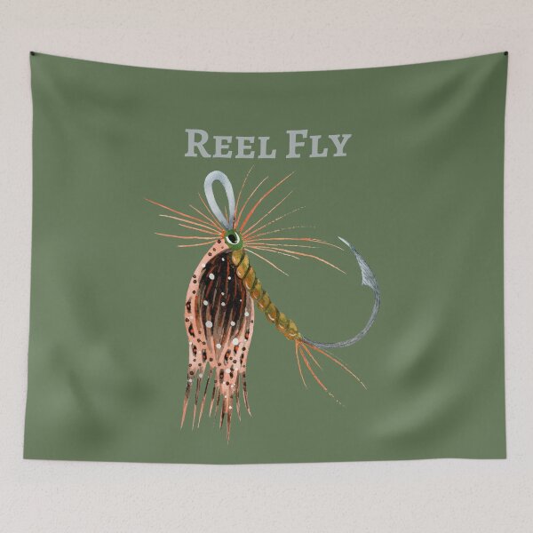 Item preview, Reel Fly Fishing Lure designed and sold by CulverCrafts.