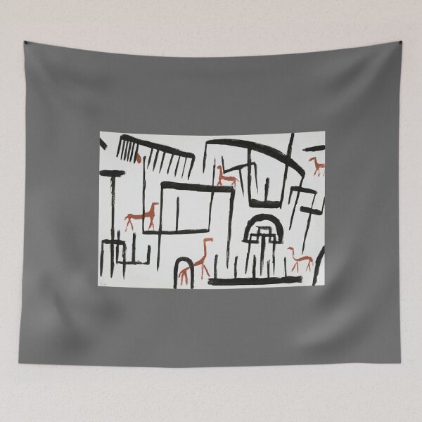 Item preview, Animals in an Enclosure 1938 by Paul Klee Classic designed and sold by Ronaldbak.