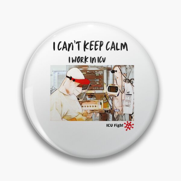 Item preview, I CAN'T KEEP CALM, CRITICAL OXYGEN SATURATION HERE designed and sold by ICU-FIGHT.