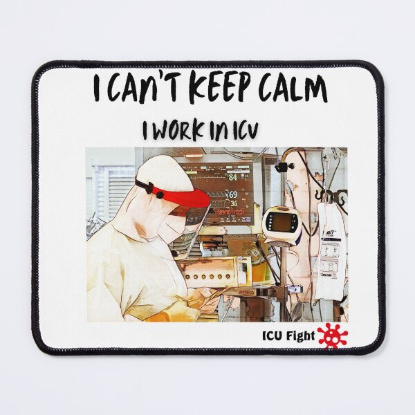 Item preview, I CAN'T KEEP CALM, CRITICAL OXYGEN SATURATION HERE designed and sold by ICU-FIGHT.