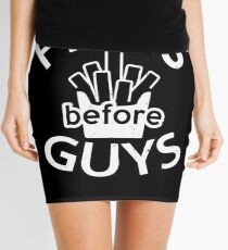 Fries Before Guys Mini Skirt