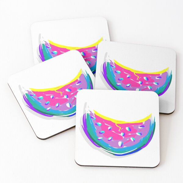 Item preview, colourful abstract modern watermelon PRIDE collection, Pride month  designed and sold by gargeesuresh.