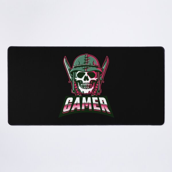 Artikelvorschau, Gamer with Deadly Soldier Skull entworfen und verkauft von PRIVARSHU.