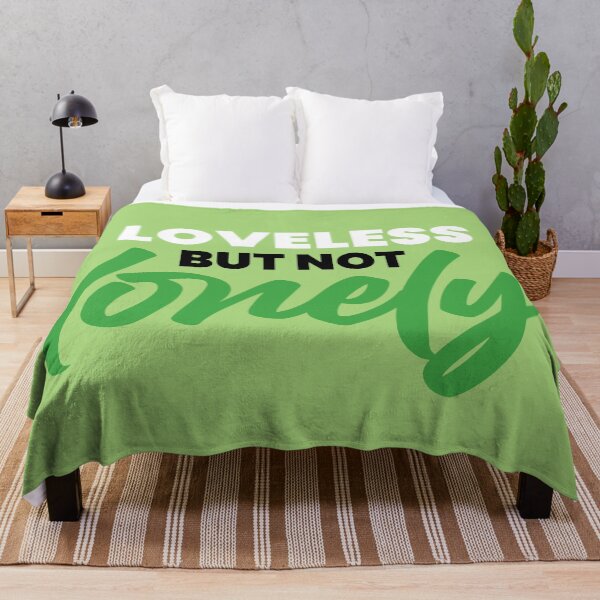 Item preview, Aromantic Pride (on green) - Loveless But Not Lonely designed and sold by asexualmemes.