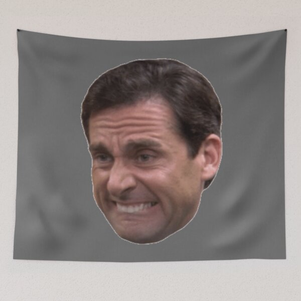 Aperçu de l'œuvre Michael Scott Face Art créée et vendue par KevinRya.