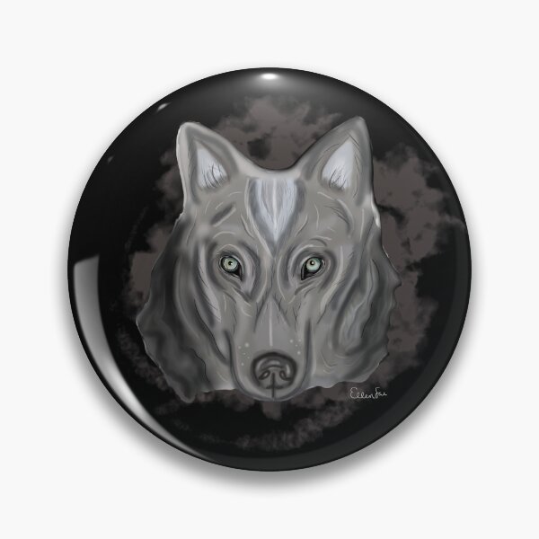 Item preview, Blue-Eyed Wolf designed and sold by Ellen O'Loughlin.