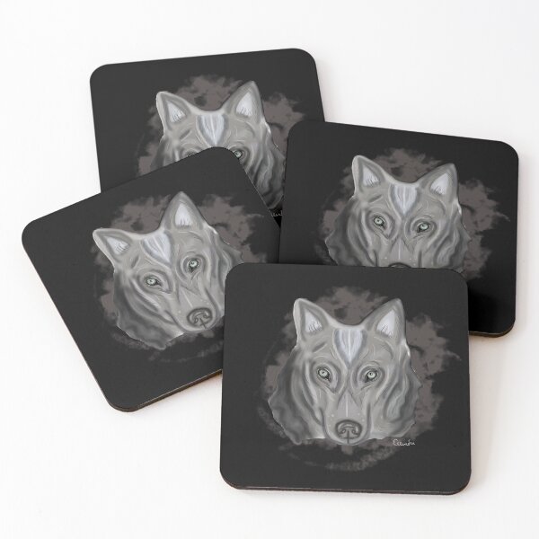 Item preview, Blue-Eyed Wolf designed and sold by Ellen O'Loughlin.