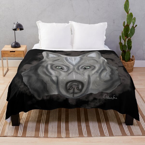 Item preview, Blue-Eyed Wolf designed and sold by Ellen O'Loughlin.