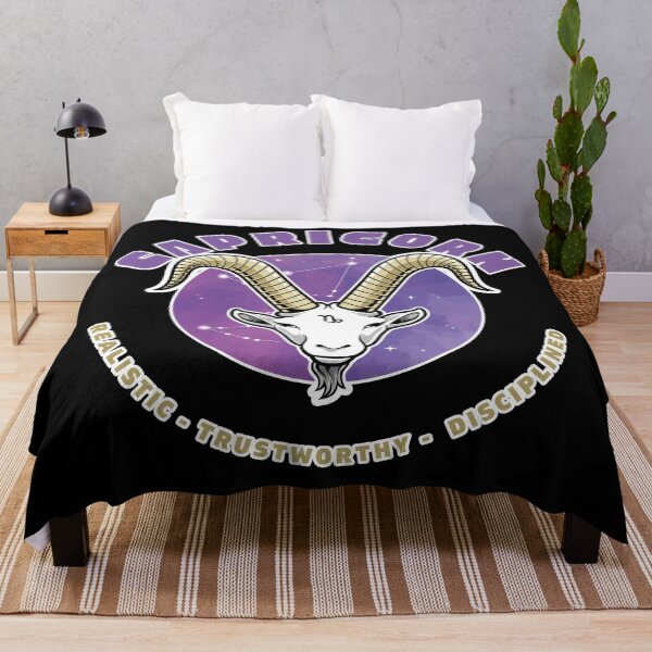Item preview, Capricorn - The Goat - The Tenth Zodiac Sign - Astrological Sign designed and sold by P2CPOD.
