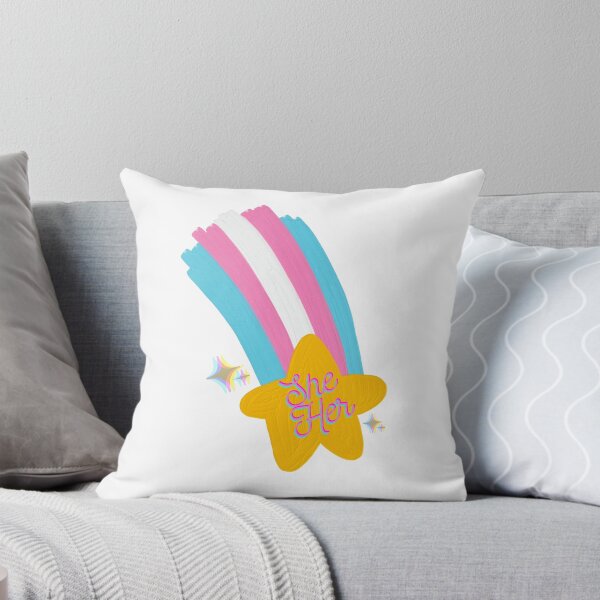 Item preview, She/Her Pronouns designed and sold by RainbowStudios.