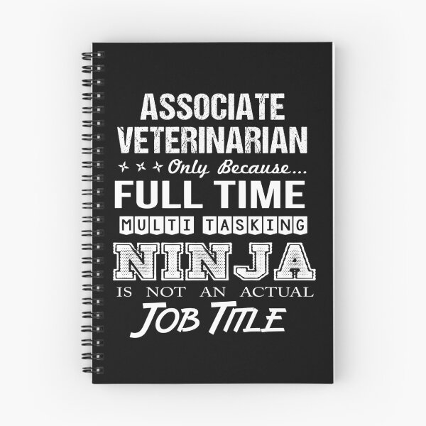 Item preview, Associate Veterinarian T Shirt - Multitasking Ninja Job Gift Item Tee designed and sold by watkinsmat.