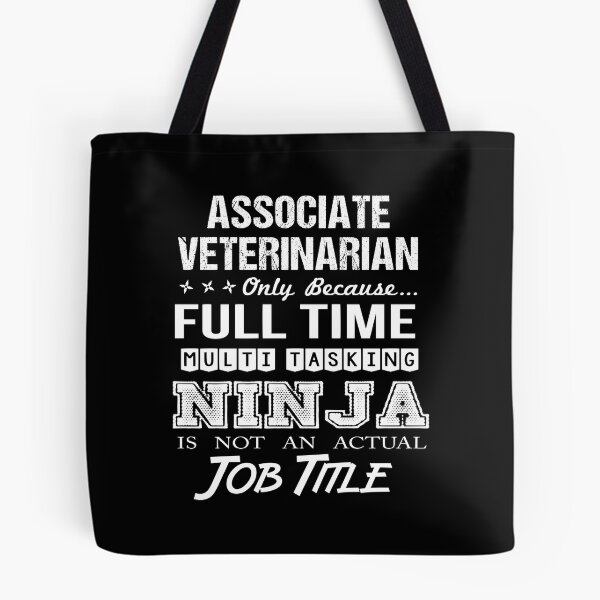 Item preview, Associate Veterinarian T Shirt - Multitasking Ninja Job Gift Item Tee designed and sold by watkinsmat.