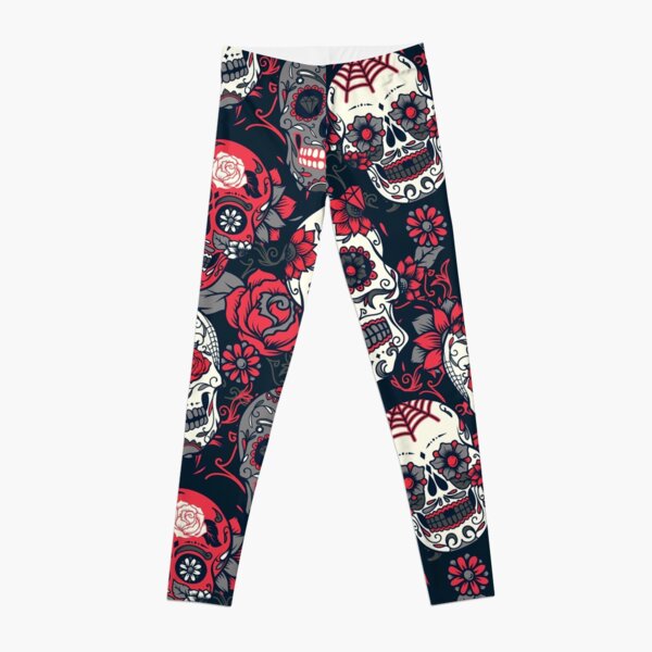 Red Rose Leggings for Sale