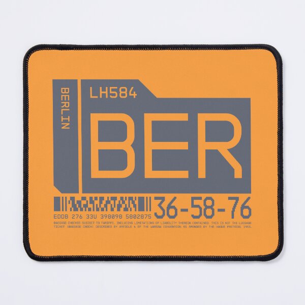 Item preview, Luggage Tag C - BER Berlin Germany designed and sold by VoodooCircus.
