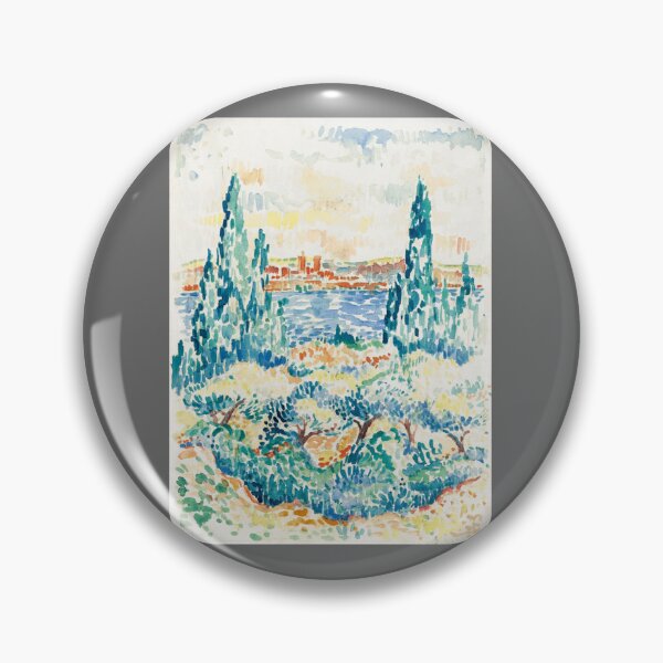 Item preview, Antibes 1907 Painting By Henri Edmond Cross Classic designed and sold by Ronaldbak.