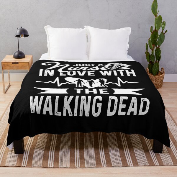 Item preview, Just A Nurse In Love With The Walking Dead designed and sold by UnknownArtistt.