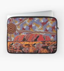 Uluru | Ayers Rock - Authentic Aboriginal Arts Laptop Sleeve