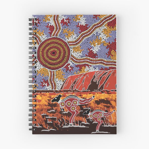 Item preview, Authentic Aboriginal Art - Uluru | Ayers Rock designed and sold by HogarthArts.