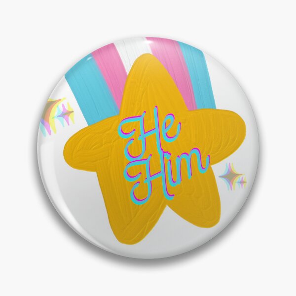 Artikelvorschau, He/Him Pronouns entworfen und verkauft von RainbowStudios.