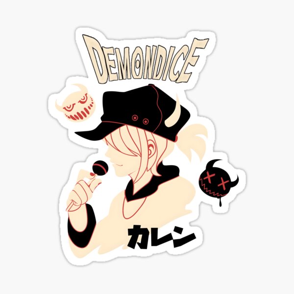 "DEMONDICE Design" Sticker for Sale by Svendaa Redbubble
